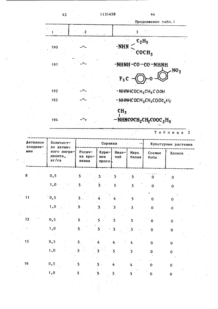 Гербицидная композиция (патент 1131458)