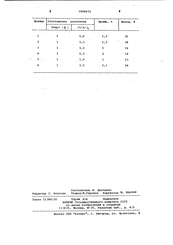 Способ получения 2-метил-2-(3-бутоксипропил)-1,3-диоксолана (патент 1068435)