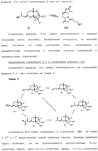 Промежуточные соединения и способы синтеза аналогов галихондрина в (патент 2489437)