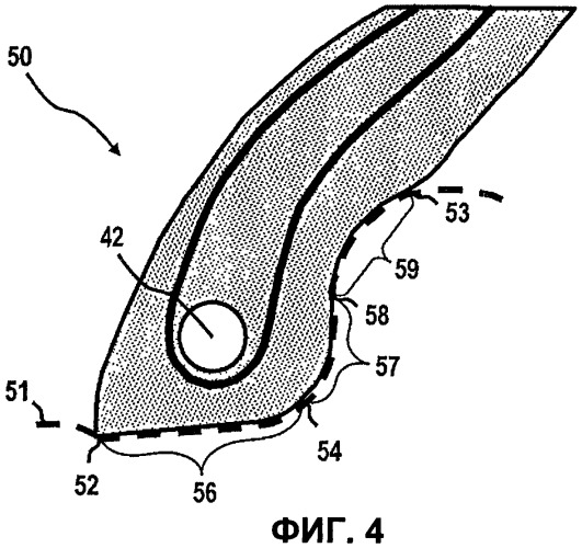 Коррекция с целью однородности посредством удаления в различных участках дорожки вдоль борта шины (патент 2484443)
