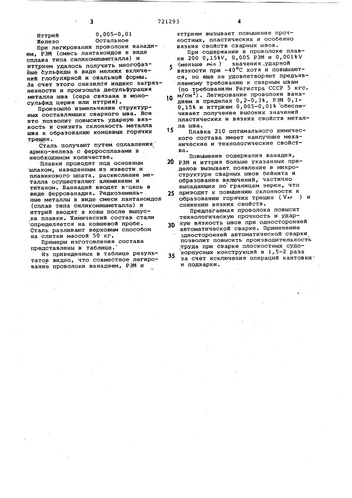 Сталь для сварочной проволоки (патент 721293)