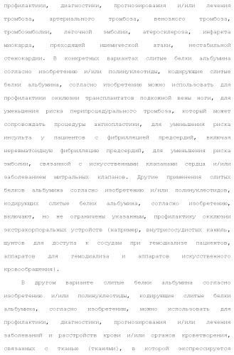 Слитые белки альбумина (патент 2369404)
