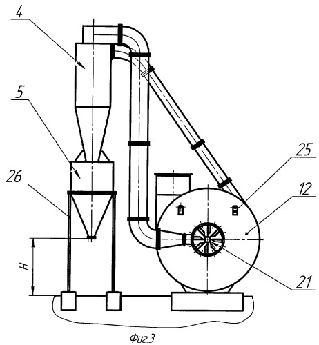 Способ очистки потока отходящих газов и устройство для его реализации (патент 2393910)