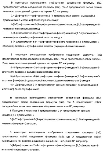 Производные ацетиленил-пиразоло-пиримидина в качестве антагонистов mglur2 (патент 2412943)