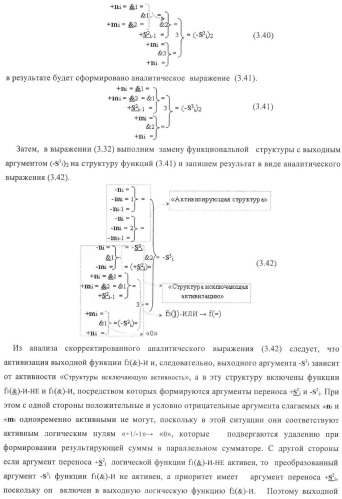 Входная структура параллельного сумматора в позиционно-знаковых кодах f(+/-) (варианты) (патент 2378682)