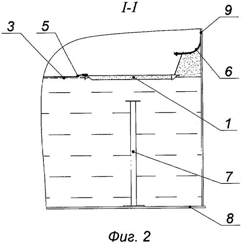 Резервуар с плавающим покрытием для технологических операций с нефтью или нефтепродуктами (патент 2305654)