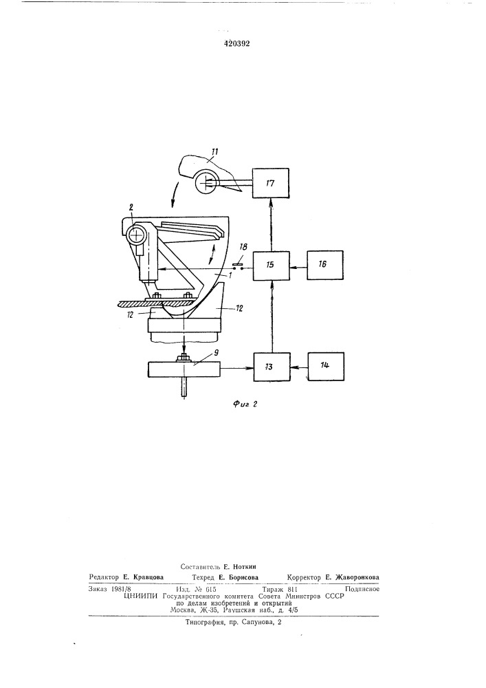Устройство для дозирования металла (патент 420392)