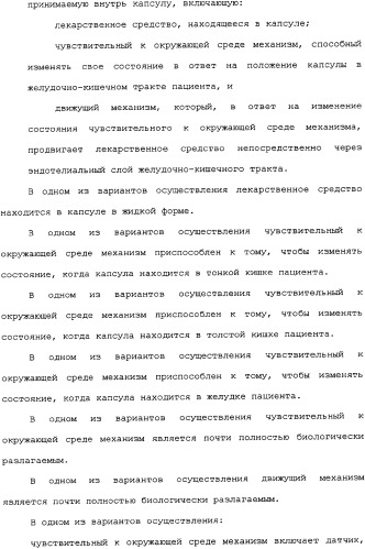 Активная доставка лекарственного средства в желудочно-кишечном тракте (патент 2334506)