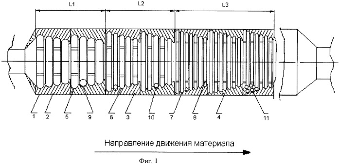 Классифицирующая футеровка цементной мельницы (патент 2397813)