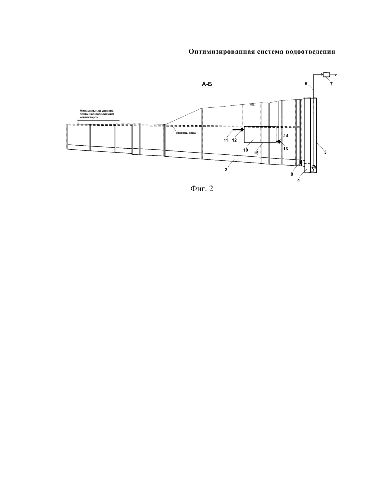 Оптимизированная система водоотведения (патент 2646064)