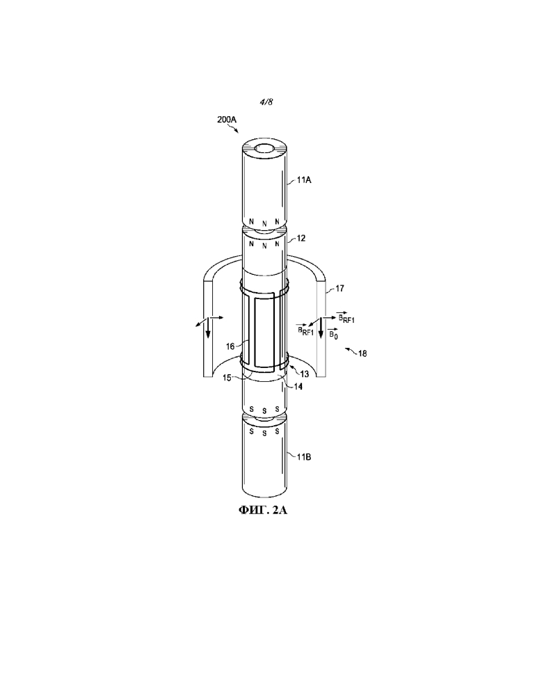 Скважинный инструмент ядерного магнитного резонанса (ямр) с избирательностью по азимуту (патент 2618241)