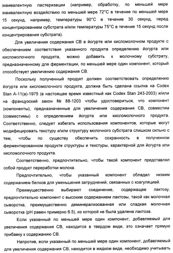 Порошкообразный кисломолочный продукт или йогурт с высоким содержанием молочнокислых микроорганизмов (патент 2452185)