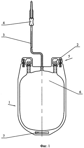 Контейнер для крови и ее компонентов (патент 2432185)