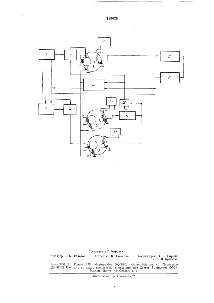 Способ автоматической настройки генератора плавного диапазона (патент 189028)