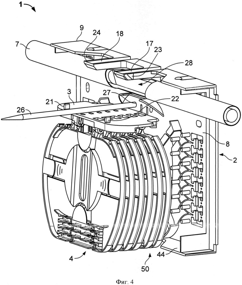 Кассета сращивания оптических волокон (патент 2617879)