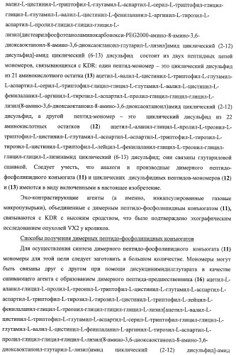 Конъюгаты фосфолипидов и направляющих векторных молекул (патент 2433137)