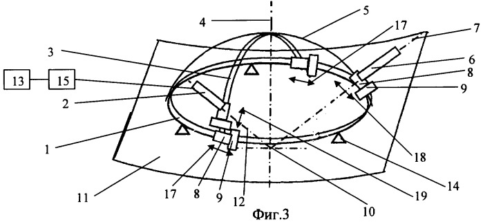Устройство для определения углового распределения излучения, отраженного от исследуемой поверхности объекта (патент 2319117)