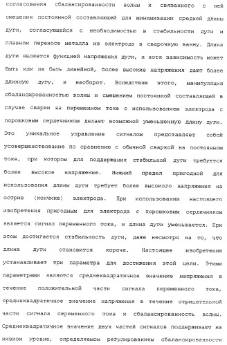 Способ дуговой сварки электродом с порошковым сердечником (патент 2319585)