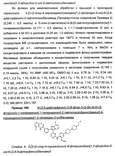 Имидазопиридиновые ингибиторы киназ (патент 2469036)