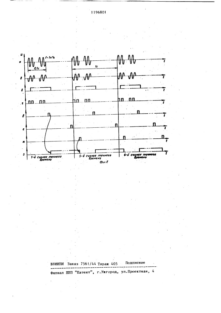 Селектор радиосигналов точного времени (патент 1196801)