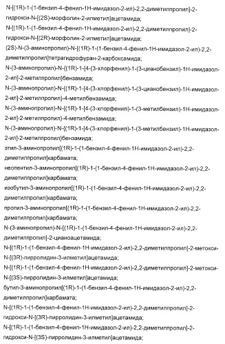 N-(1-(1-бензил-4-фенил-1н-имидазол-2-ил)-2,2-диметилпропил)бензамидные производные и родственные соединения в качестве ингибиторов кинезинового белка веретена (ksp) для лечения рака (патент 2427572)