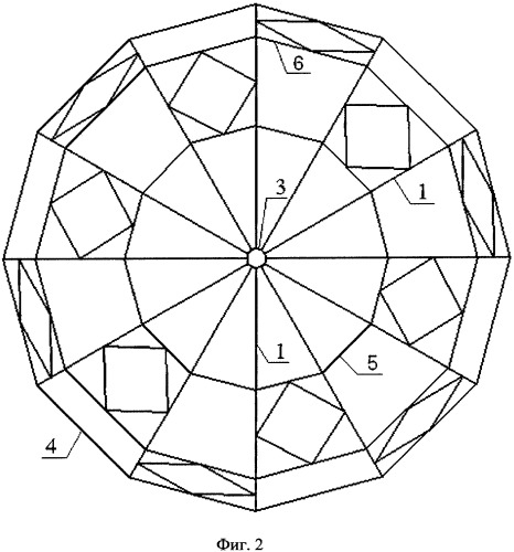 Ребристый купол (патент 2298618)