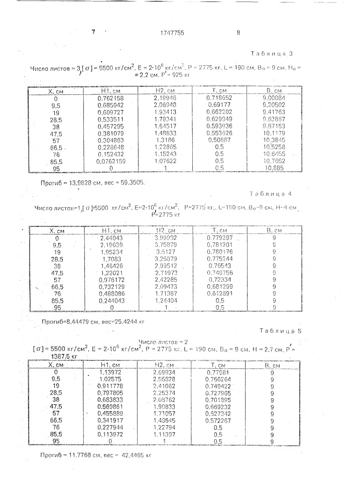 Малолистовая рессора (патент 1747755)