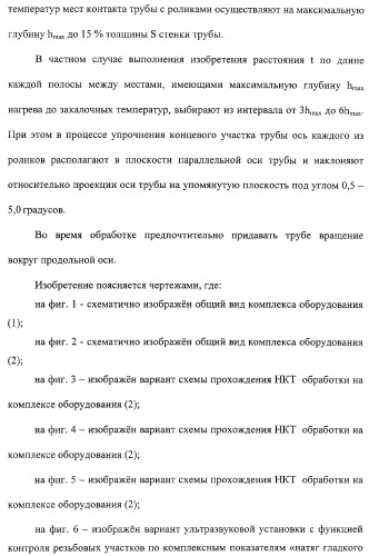 Способ подготовки к эксплуатации нарезных нефтегазопромысловых труб и комплекс для его осуществления (патент 2312201)