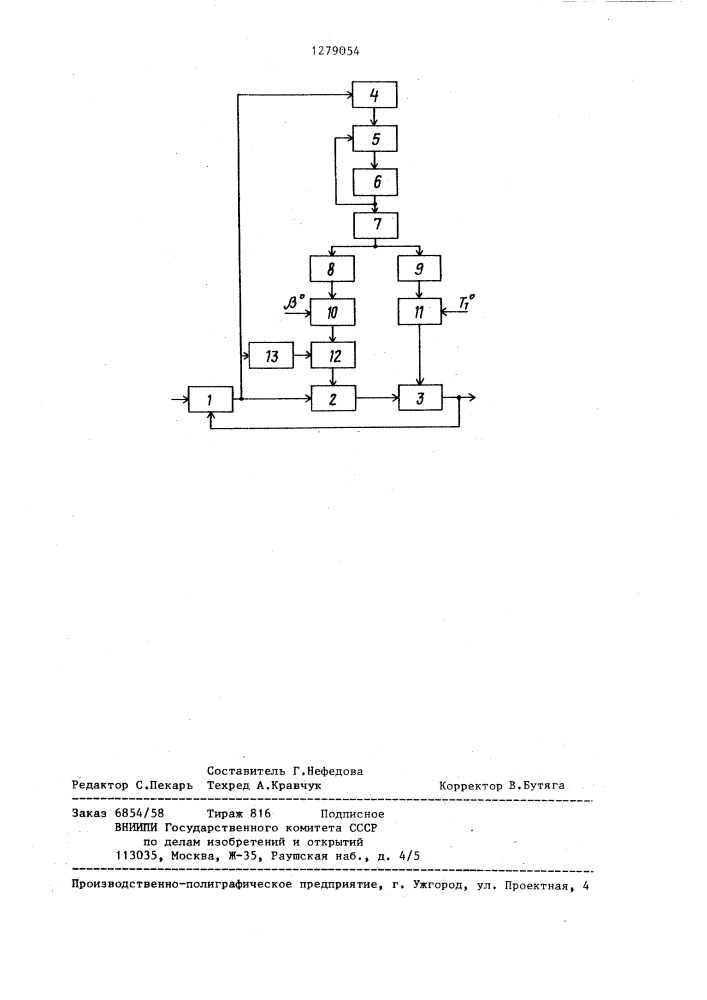 Управляемый фильтр (патент 1279054)