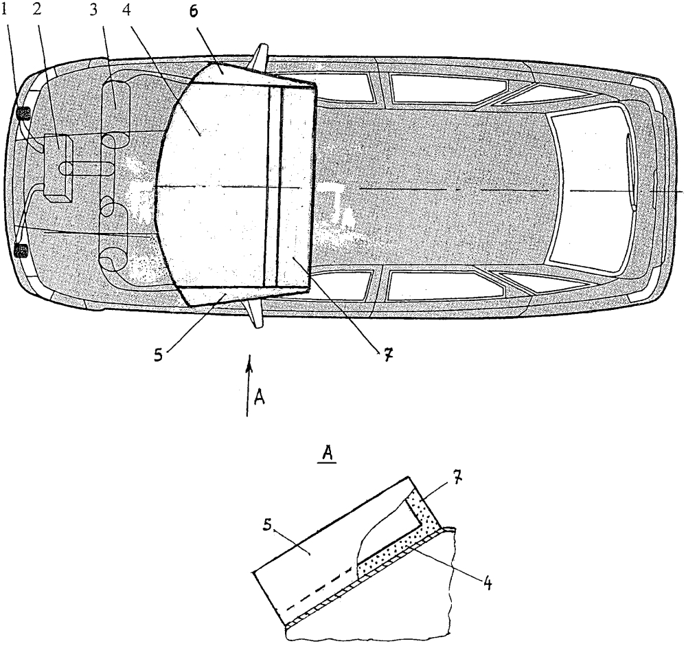 Устройство для обеспечения безопасности автотранспортного средства (патент 2616110)