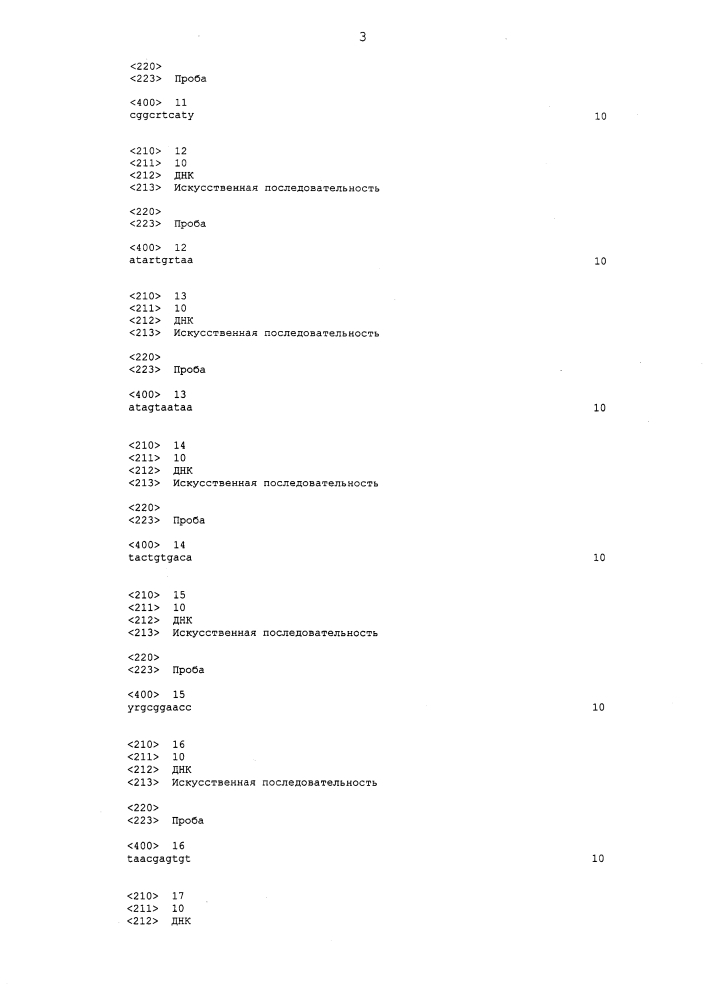 Анализ респираторной инфекции (патент 2642304)