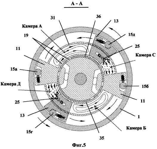 Роторный двигатель (патент 2275506)