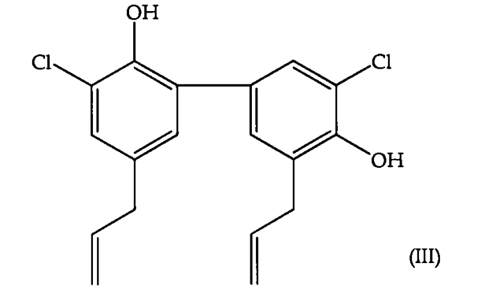 Галогенированные бифенолы в качестве антибактериальных средств (патент 2549543)