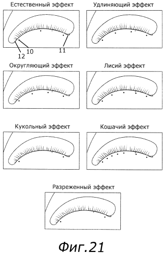 Способ наращивания ресниц (патент 2417719)