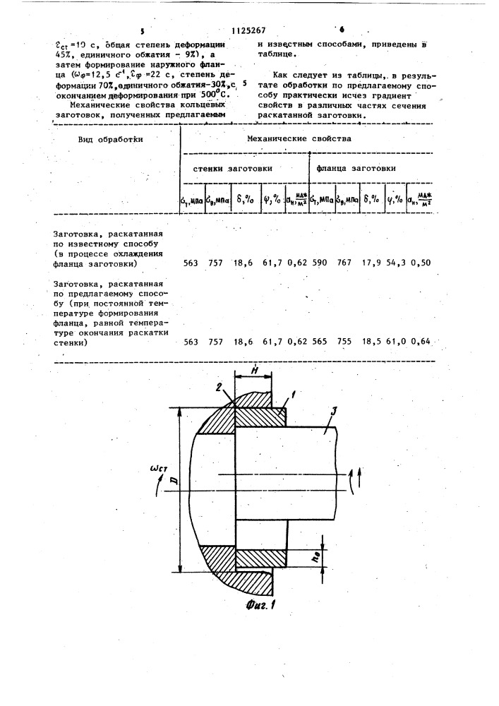 Способ изготовления кольцевых деталей (патент 1125267)