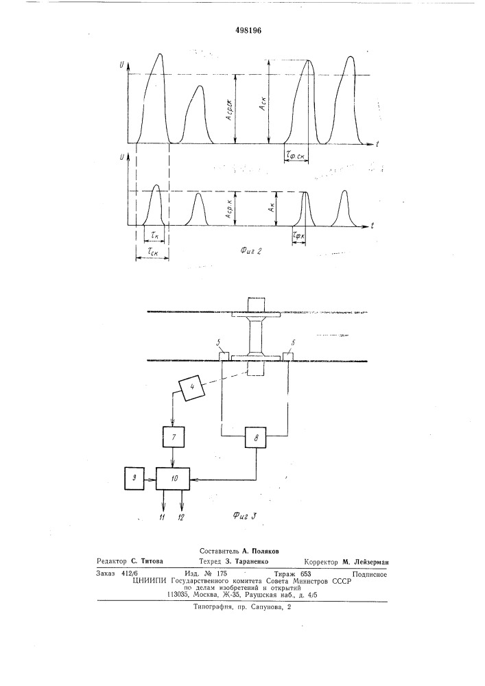 Способ распознавания типа буксы колесной пары вагона при движении поезда (патент 498196)
