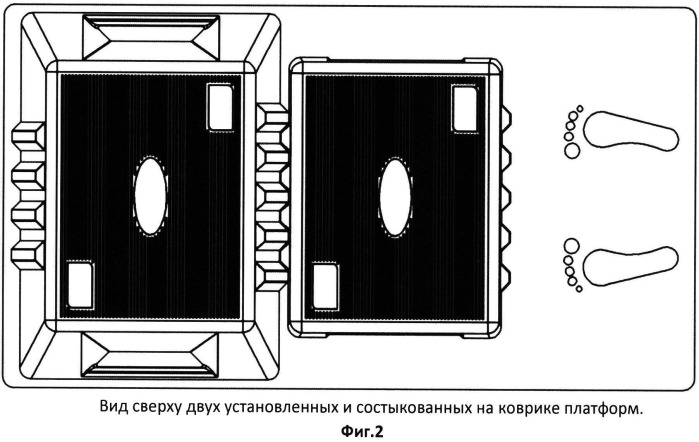 Комплект разновысоких степ-платформ для проведения функционально-нагрузочных тестов и способ изготовления степ-платформ для него (патент 2531873)