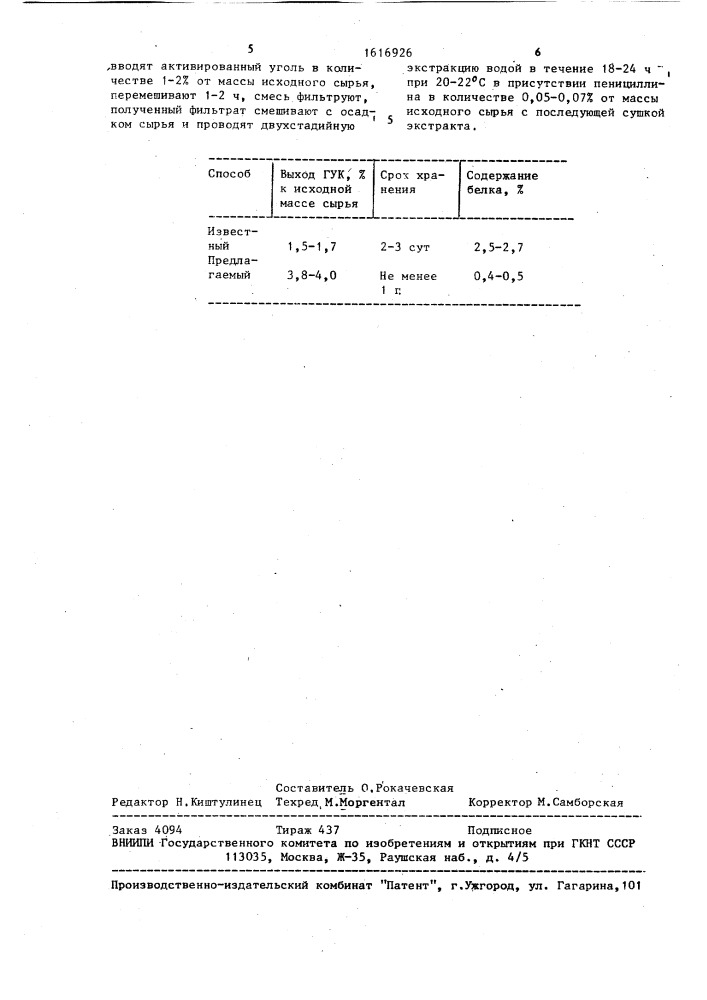 Способ получения гиалуроновой кислоты (патент 1616926)