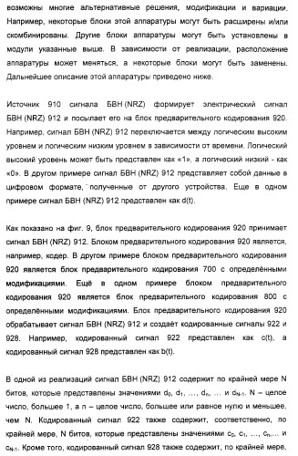 Система и способ для создания оптических сигналов с возвратом к нулю и дифференциальным двухфазным смещением (патент 2372725)