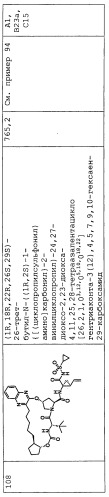 Ингибиторы hcv ns3 протеазы (патент 2468029)