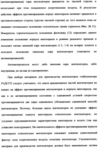 Ротационный аэродинамический стабилизатор горизонтального положения (патент 2340512)