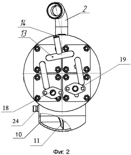 Горизонтальный газоохладитель-влагоотделитель (патент 2548290)