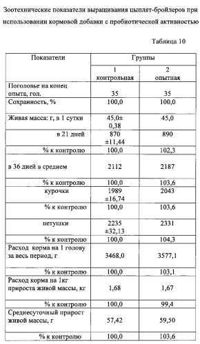 Кормовая добавка с пробиотической активностью на минеральной основе (патент 2569002)