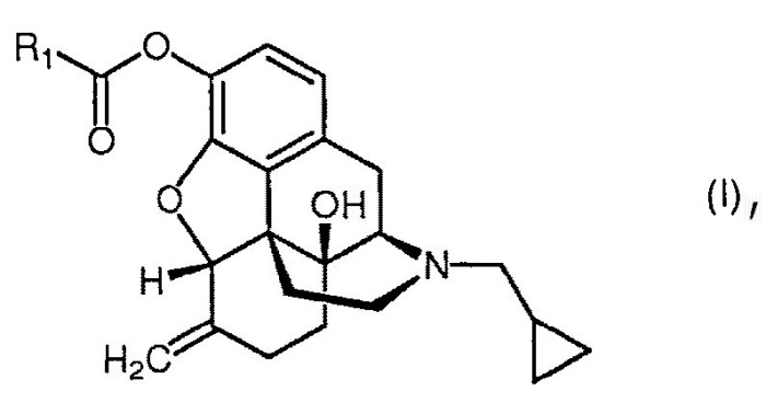 Диэфирные пролекарства налмефена (патент 2495041)
