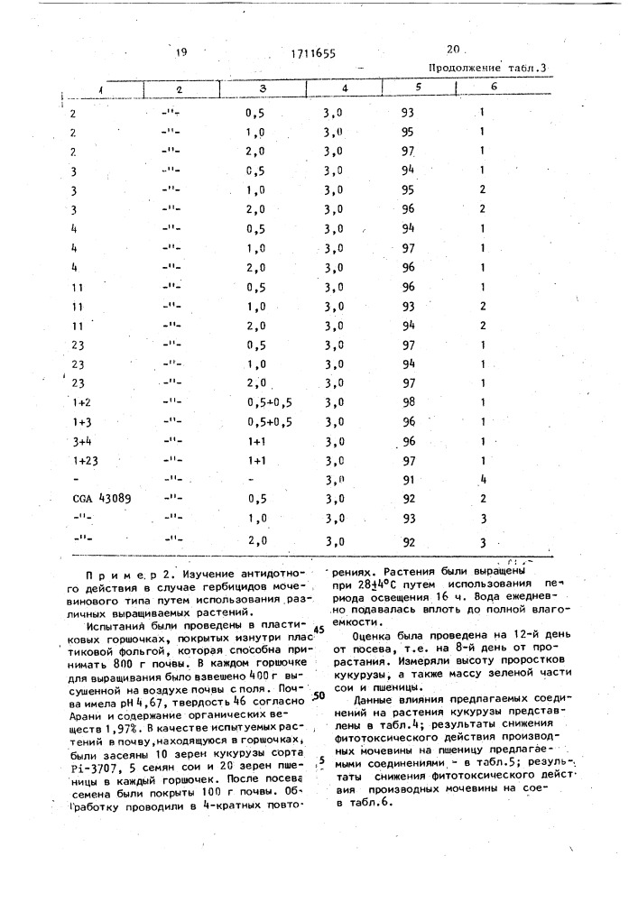 Гербицидная композиция на основе производных мочевины (патент 1711655)