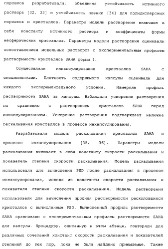 Композиции субероиланилид-гидроксаминовой кислоты и способы их получения (патент 2354362)