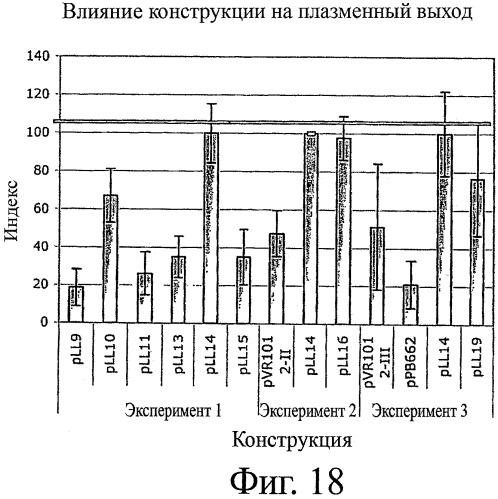 Днк-плазмиды, обладающие повышенной экспрессией и стабильностью (патент 2456346)