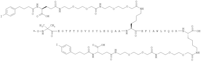 Дважды ацилированные производные glp-1 (патент 2559540)