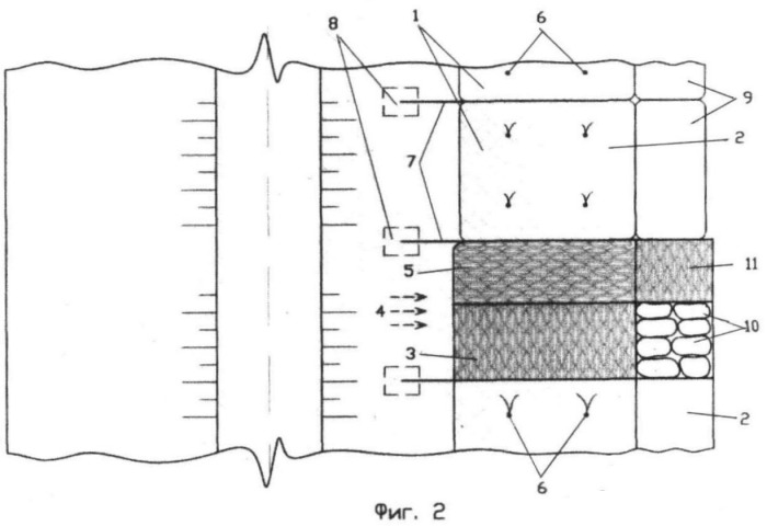 Способ возведения наслонного дренажа биопозитивной конструкции (патент 2393294)