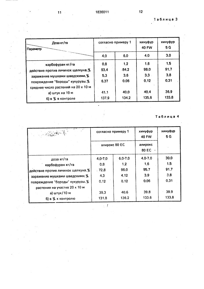 Средство для защиты растений (патент 1836011)